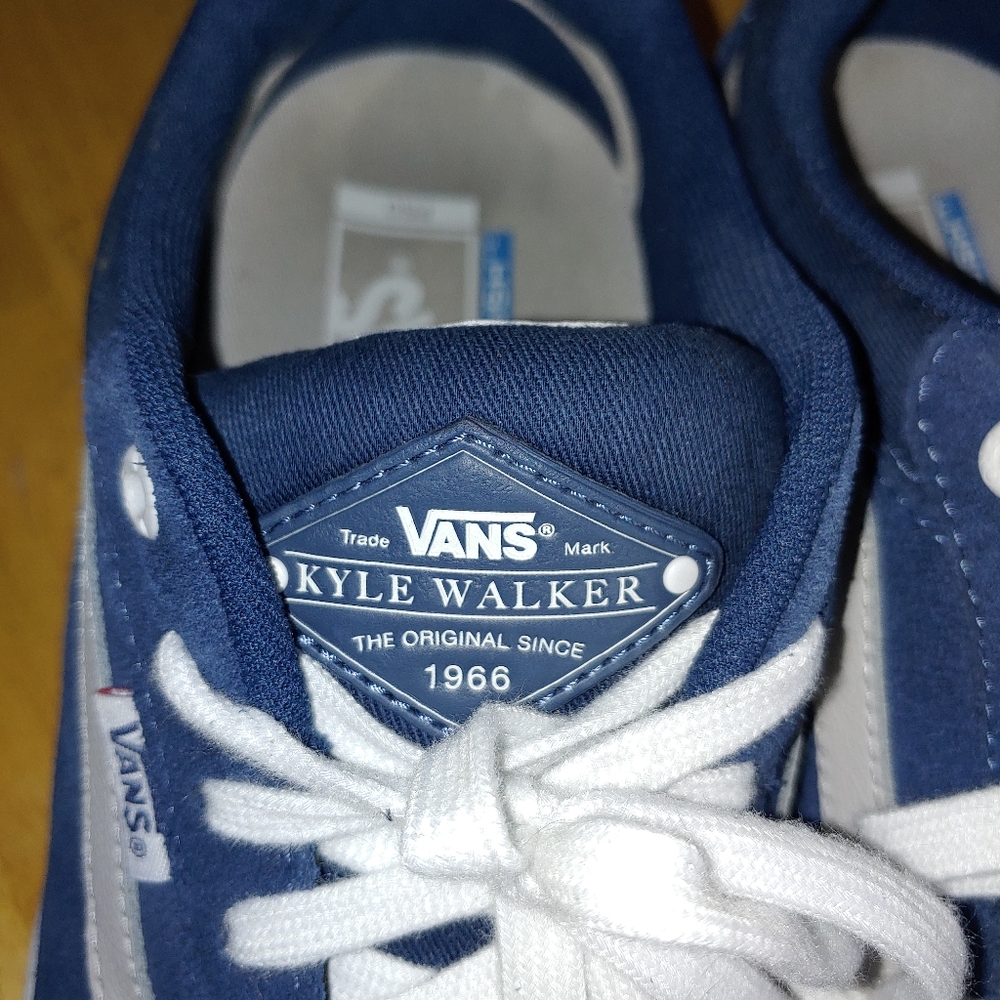 Blue suede Kyle Walker ultra cush Vans - Picture 2 of 6